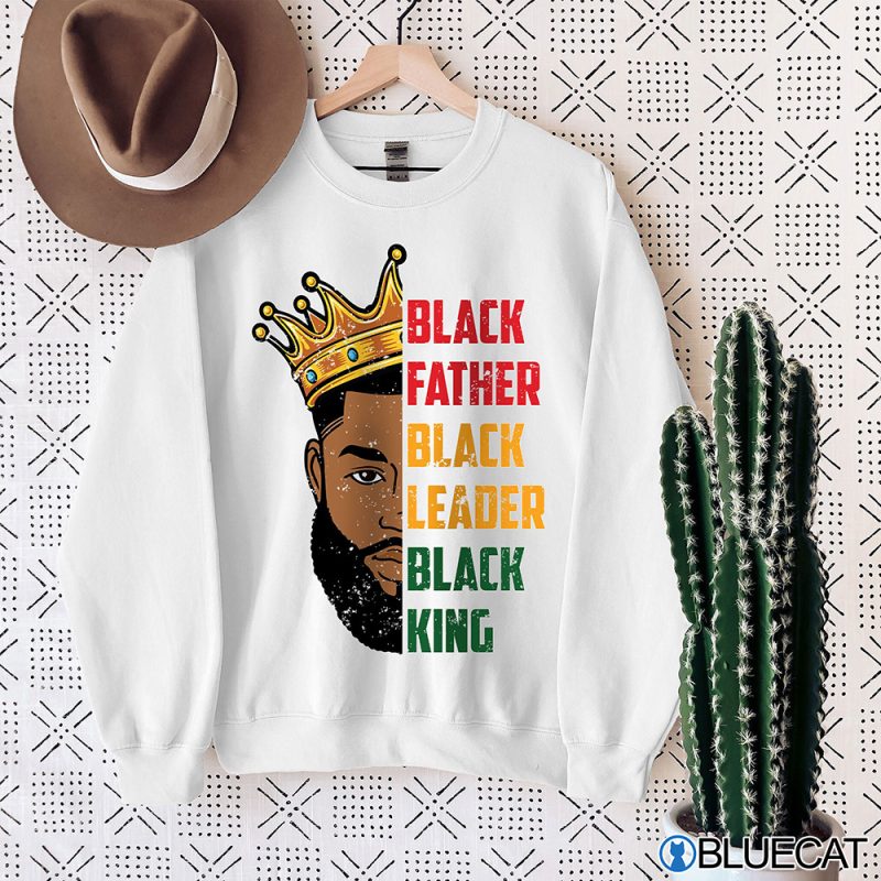 Mens Strong Black King African American Natural Afro T Shirt 3