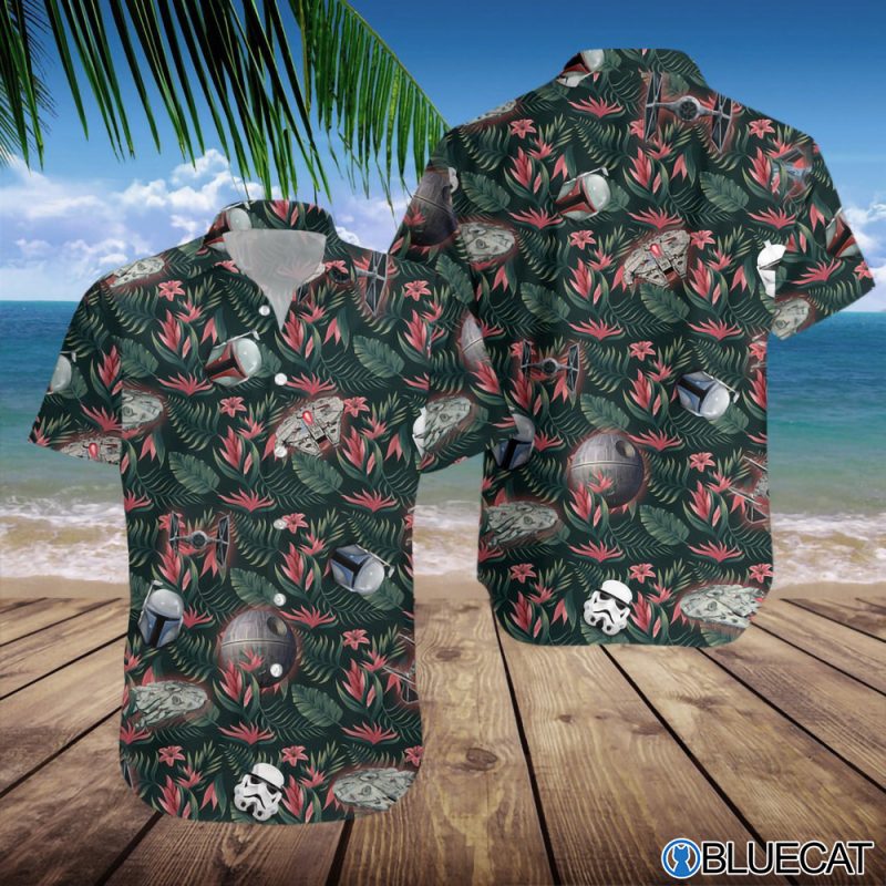 Star War Super Soft Rayon Pineapples Aloha Shirt Cactus Hawaiian Shirt 1