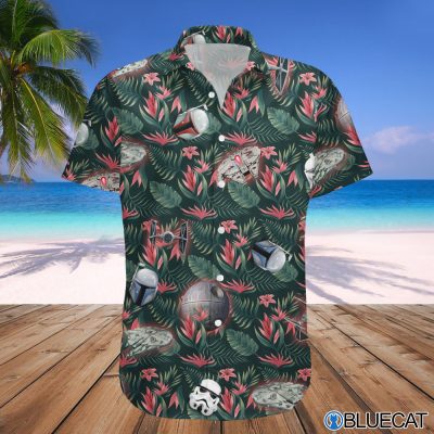 Star War Super Soft Rayon Pineapples Aloha Shirt, Cactus Hawaiian Shirt
