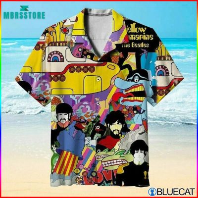 The Beatles Yellow Submarine Unisex Hawaiian Shirt 1