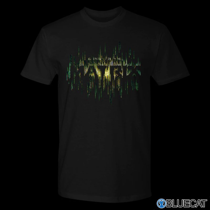 The Matrix Resurrections Glitch in the Matrix T Shirt