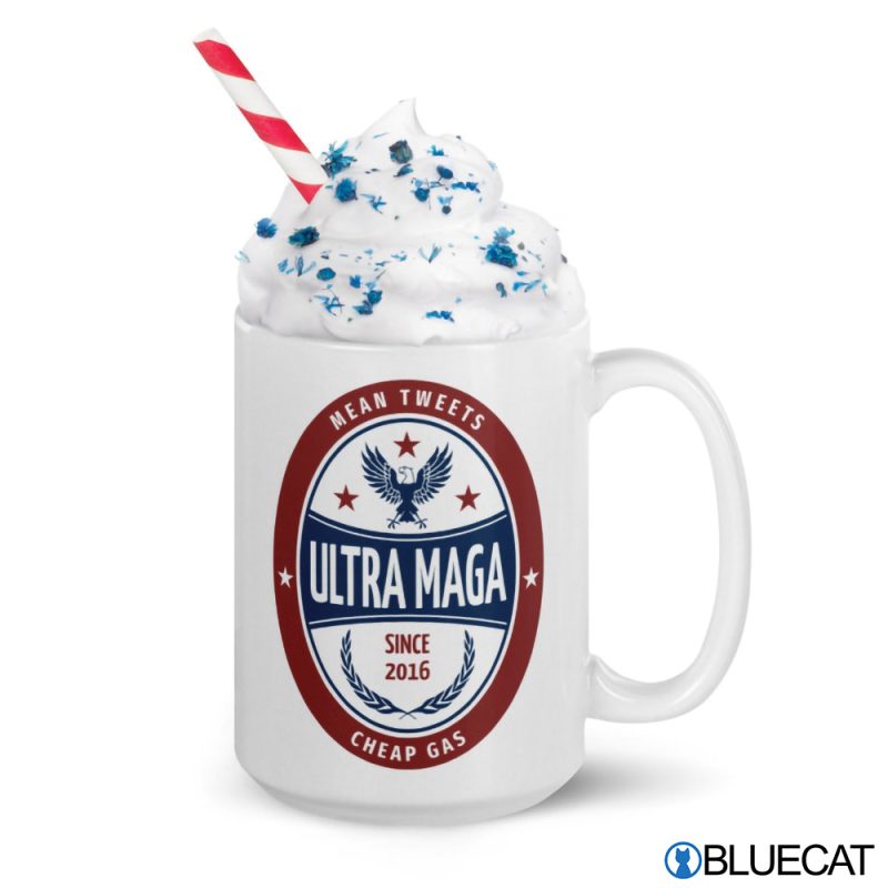 Ultra MAGA White glossy mug 2