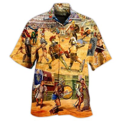 Rome Be A Warrior Not A Worrier Limited Best Fathers Day Gifts Hawaiian Shirt Men