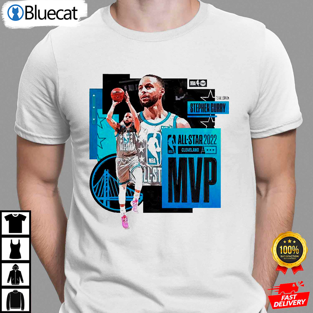 2022 Nba All Star Mvp Graphic Stephen Curry T Shirt - Bluecat