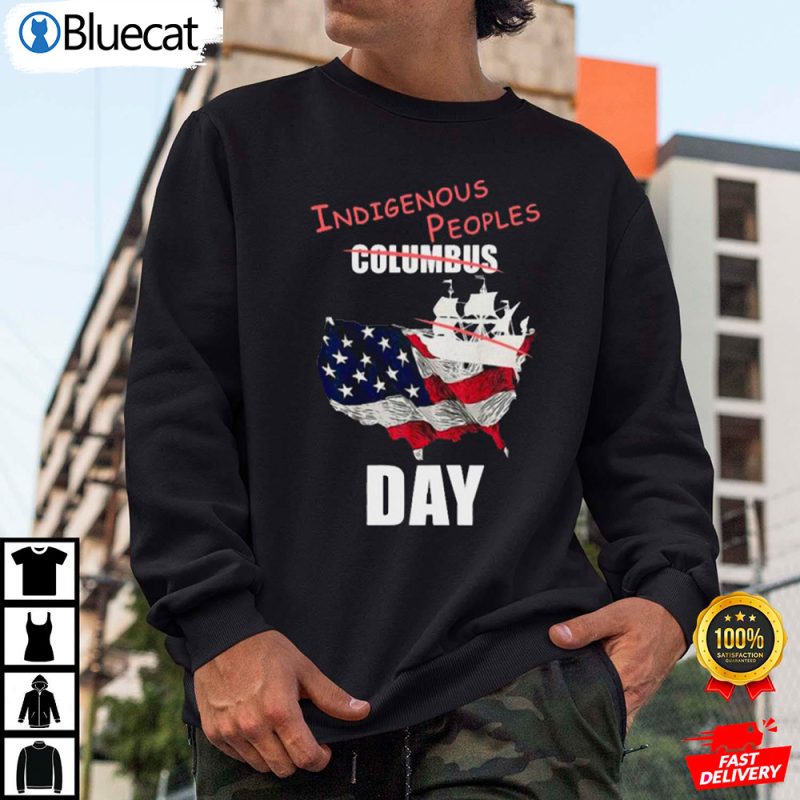 America Flag Indigenous Peoples Day Shirt 2 25.95