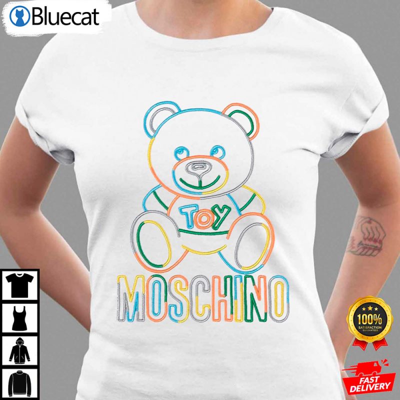 Bear Logo Moschino T Shirt 1 25.95