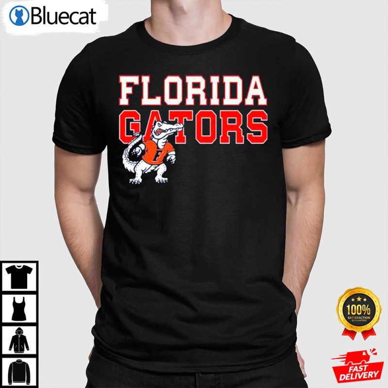 Blue Stylish Florida Gator Baseball Shirt