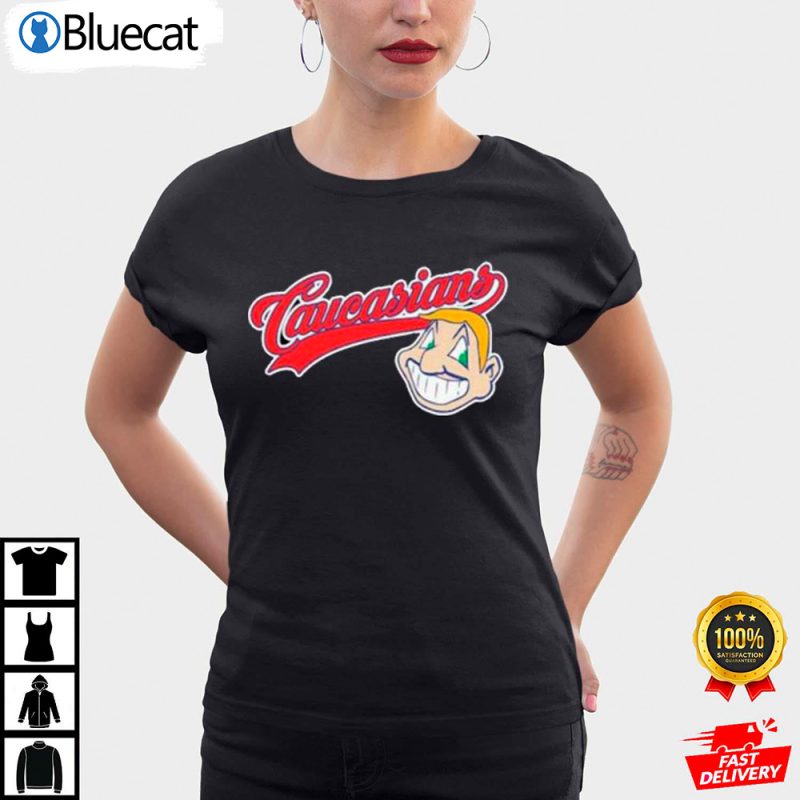 Caucasians Cleveland Indians Shirt 1 25.95