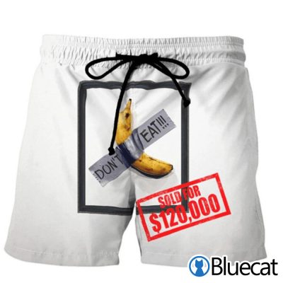 DonT Eat Banana Beach Shorts