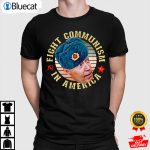 Fight Communism in America Anti Biden Joe Wearing Ushanka Anti Biden Shirt