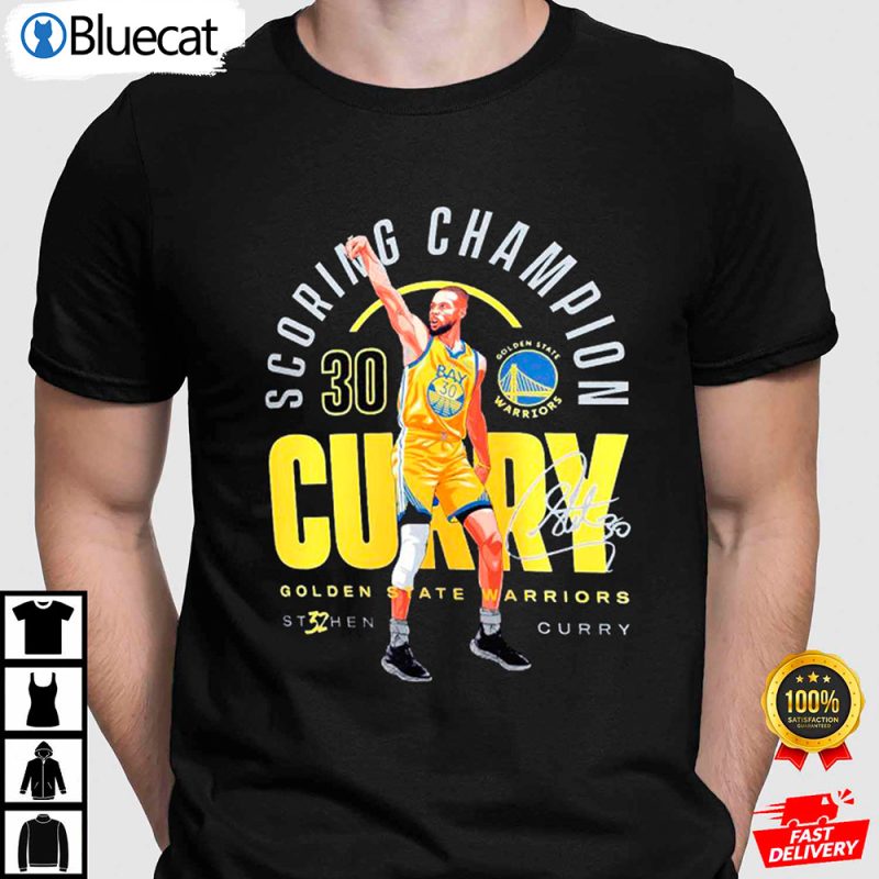 Golden State Warriors Nba Scoring Champion Stephen Curry T Shirt