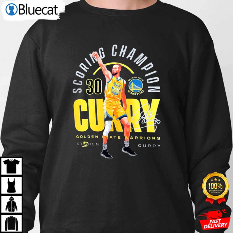 Golden State Warriors Nba Scoring Champion Stephen Curry T Shirt 2 25.95