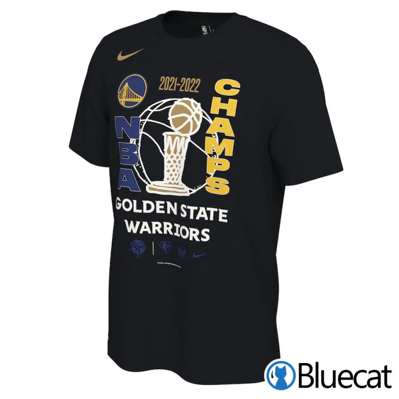 Golden State Warriors Nike 2022 NBA Finals Champions Locker Room T Shirt