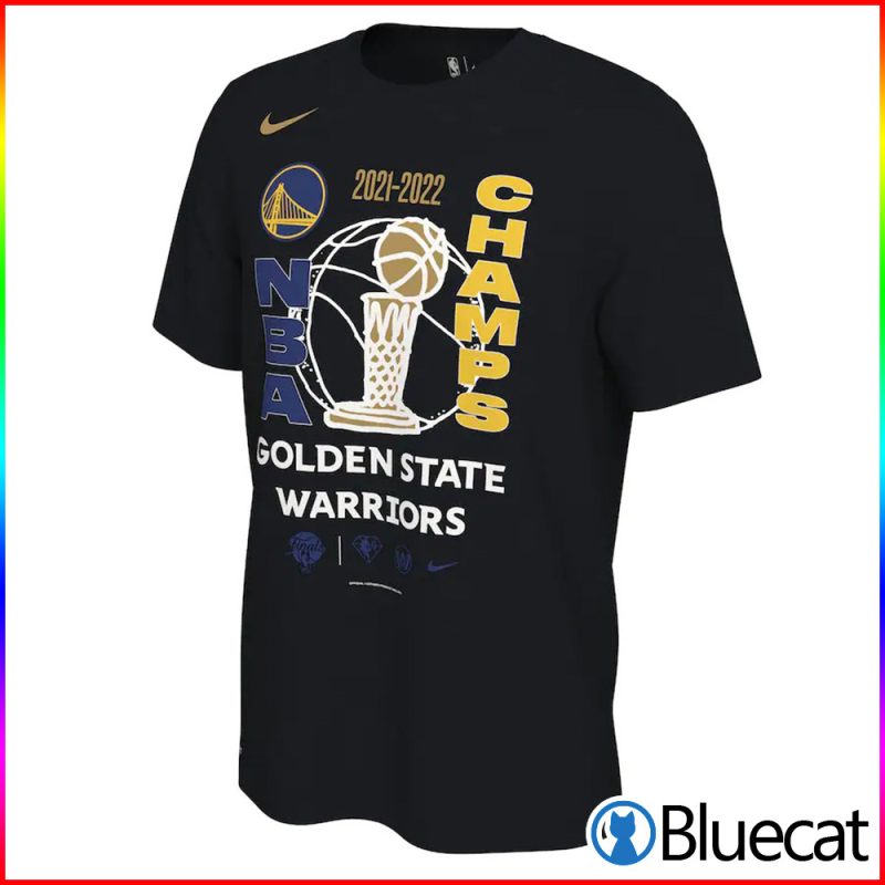 Golden State Warriors Nike 2022 NBA Finals Champions Locker Room T Shirt 1