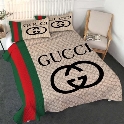 Gucci GG Luxury Duvet Cover and Pillow Case Bedding Set