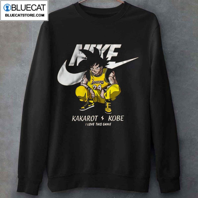 Kakarot Kobe Nike Logo I Love This Game Unisex T Shirt 3