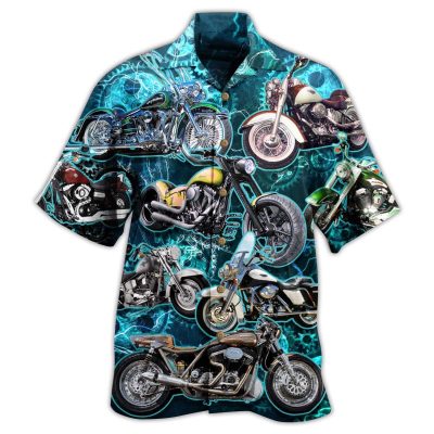 Motorcycle Love Life Limited Best Fathers Day Gifts Hawaiian Shirt Men
