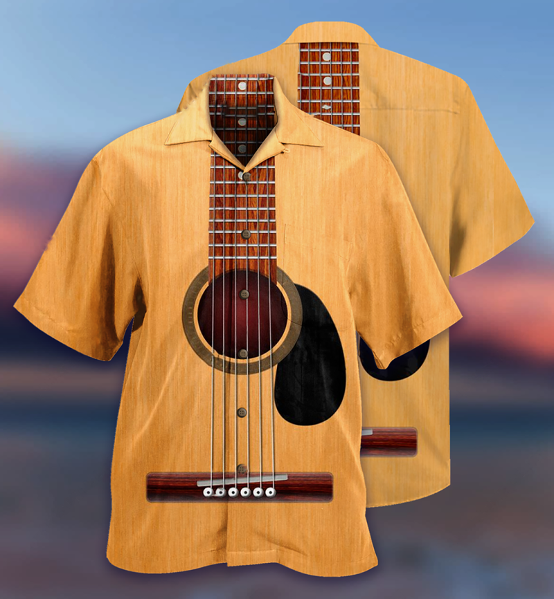 Music Guitar Basic Limited Edition Best Fathers Day Gifts Hawaiian Shirt Men 2 69837231