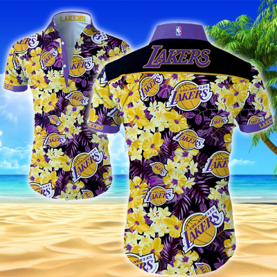 NBA Los Angeles Lakers Hawaiian Shirt 1 45293640