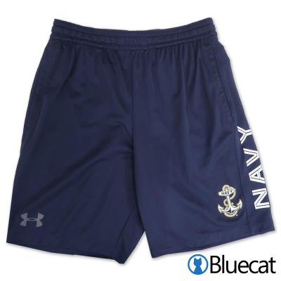 Navy Anchor Under Armour Duo Raid Shorts (Navy)