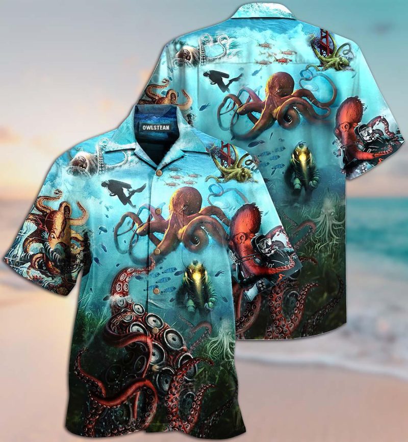 Octopus Protect Ocean Limited Edition Best Fathers Day Gifts Hawaiian Shirt Men 3 27417793