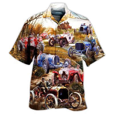 Old Car Vintage Limited Edition Best Fathers Day Gifts Hawaiian Shirt Men