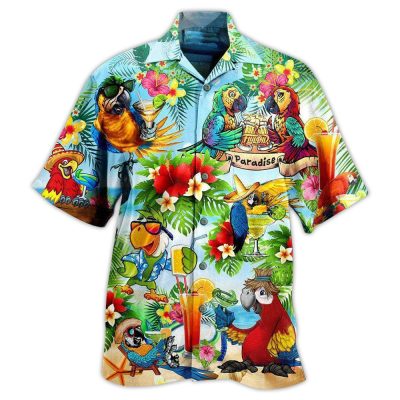 Parrot Love Life Limited 3 Best Fathers Day Gifts Hawaiian Shirt Men