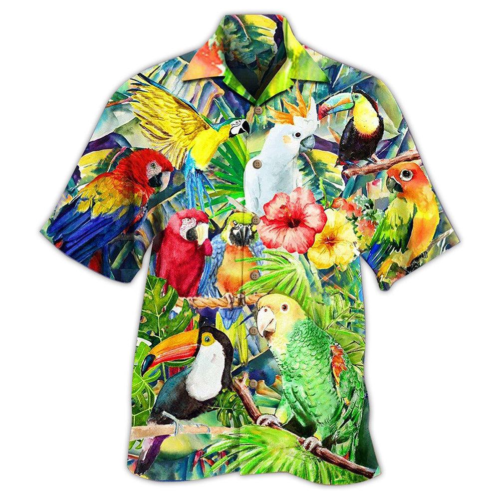 Philadelphia Eagles Hawaiian Shirt Tropical Parrots Best Beach Gift