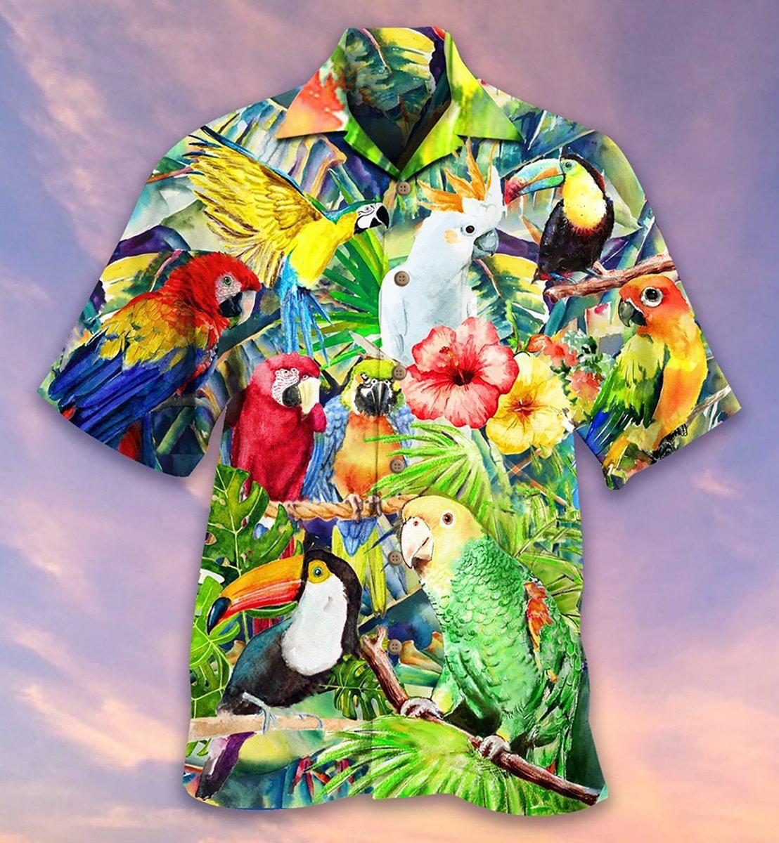 Philadelphia Eagles Hawaiian Shirt Tropical Parrots Best Beach