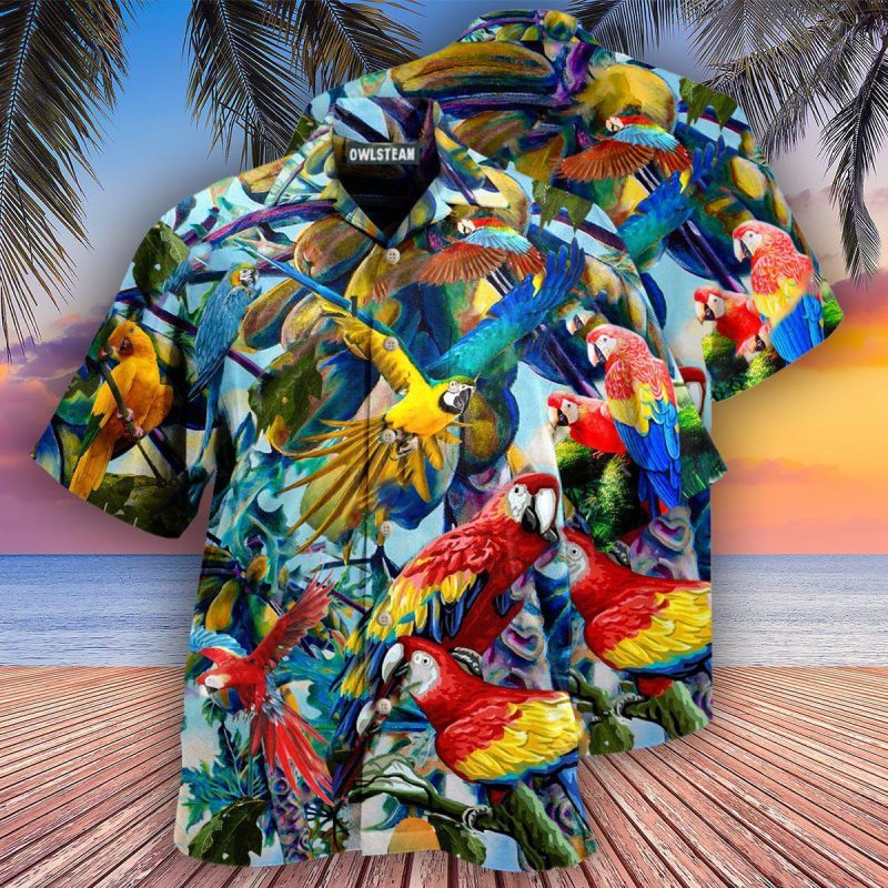 Parrot Really Likes Papaya Edition Best Fathers Day Gifts Hawaiian Shirt Men 2 21480236
