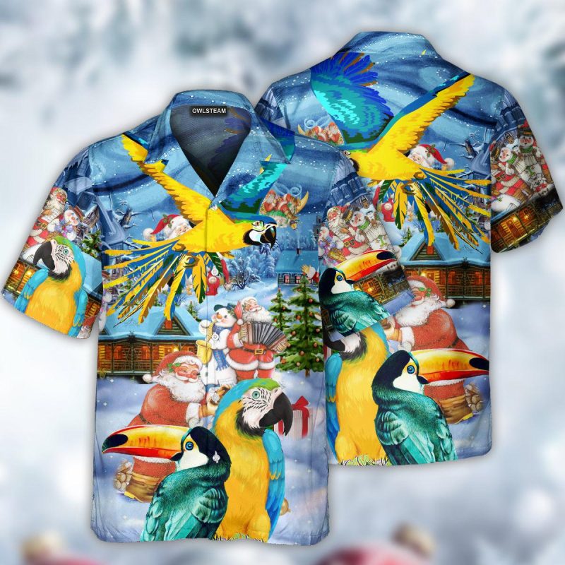 Parrots High By The Beach 1 Best Fathers Day Gifts Hawaiian Shirt Men 2 96664599
