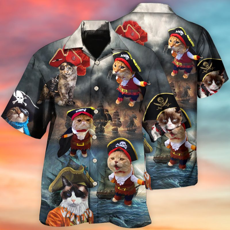 Pirate Cat Style Limited Edition Best Fathers Day Gifts Hawaiian Shirt Men 2 41089117