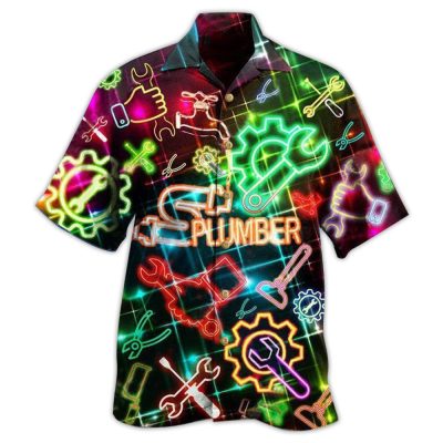 Plumber Amazing Neon Limited Edition Best Fathers Day Gifts Hawaiian Shirt Men 1 3474673