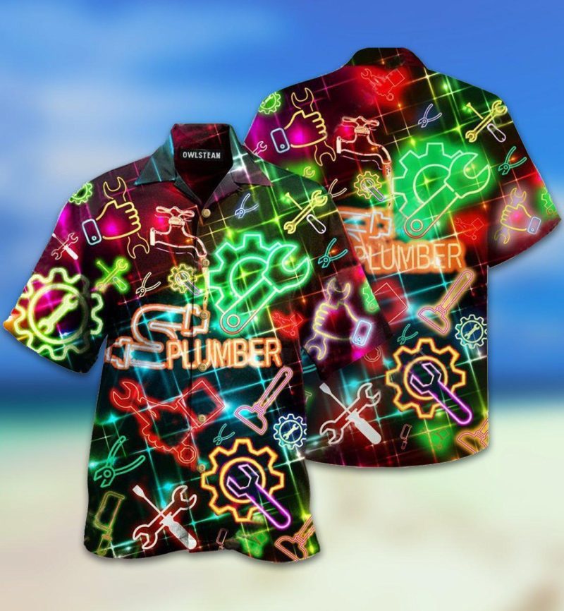 Plumber Amazing Neon Limited Edition Best Fathers Day Gifts Hawaiian Shirt Men 2 27622176