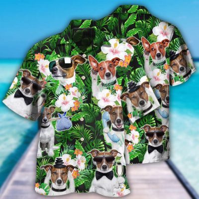 Rat Terrier Tropical Dog Lover Best Fathers Day Gifts Hawaiian Shirt Men 1 76027538
