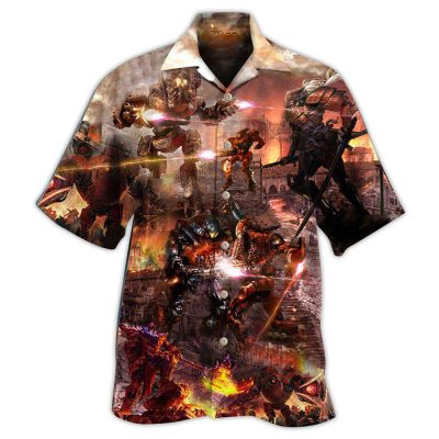 Robot Combat Battle Field Edition Best Fathers Day Gifts Hawaiian Shirt Men 1 20572105