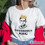 Ruth Bader Ginsburg T Shirt Notorious RBG
