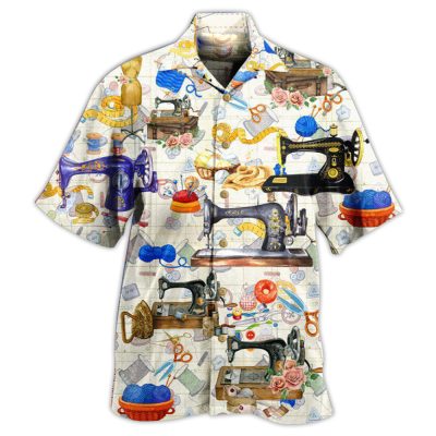 Sewing Fills My Days Edition Best Fathers Day Gifts Hawaiian Shirt Men