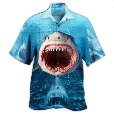 Shark Show Your Teeth Edition Best Fathers Day Gifts Hawaiian Shirt Men 1 70376711