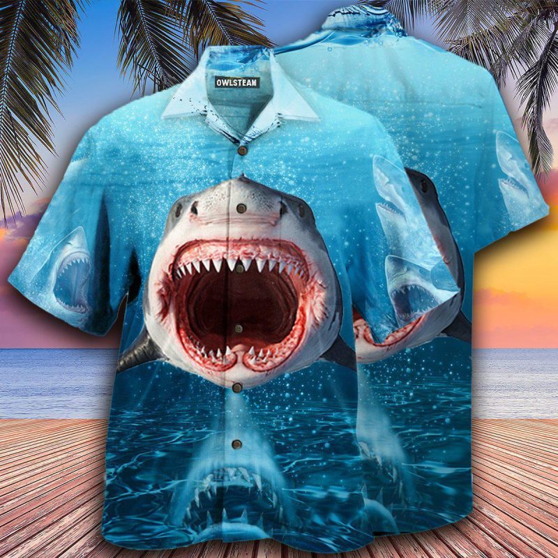 Shark Show Your Teeth Edition Best Fathers Day Gifts Hawaiian Shirt Men 2 14454685