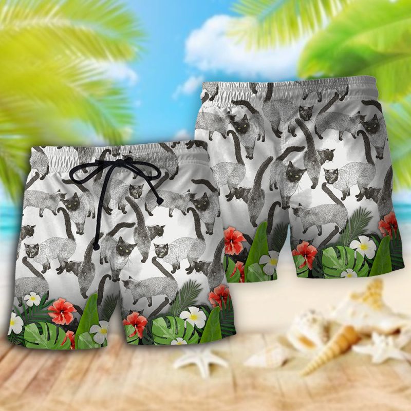 Siamese Cat Lover Tropical Style Best Fathers Day Gifts Hawaiian Shirt Men 3 72819536