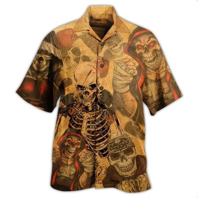 Skull Amazing Boxer Limited Edition Best Fathers Day Gifts Hawaiian Shirt Men