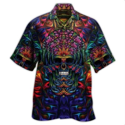 Skull Awesome Amazing Limited Edition Best Fathers Day Gifts Hawaiian Shirt Men
