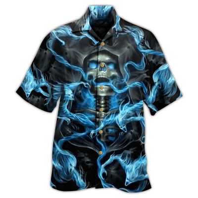 Skull Black Ground Limited Edition Best Fathers Day Gifts Hawaiian Shirt Men 1 34045291