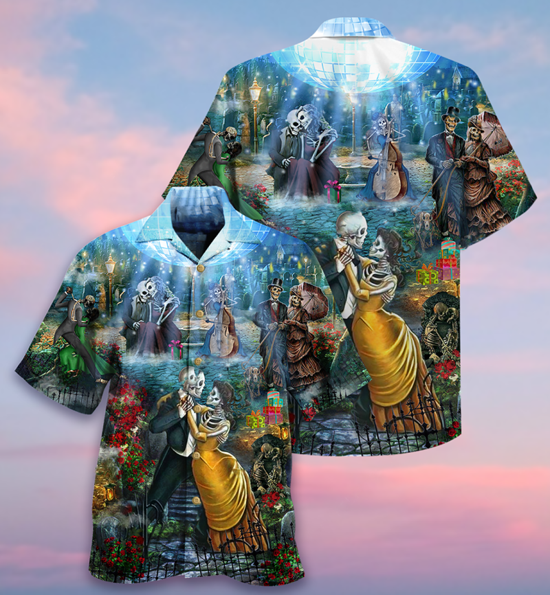 Skull Couple Dancing Limited Edition Best Fathers Day Gifts Hawaiian Shirt Men 3 20140957