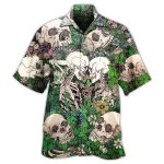 Skull Couple Kiss Limited Edition Best Fathers Day Gifts Hawaiian Shirt Men 1 87483273