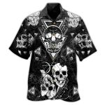 Skull Love Black Limited Edition Best Fathers Day Gifts Hawaiian Shirt Men 1 9121040