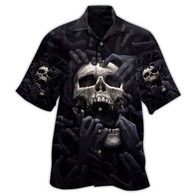 Skull Love Darkness Limited Edition Best Fathers Day Gifts Hawaiian Shirt Men