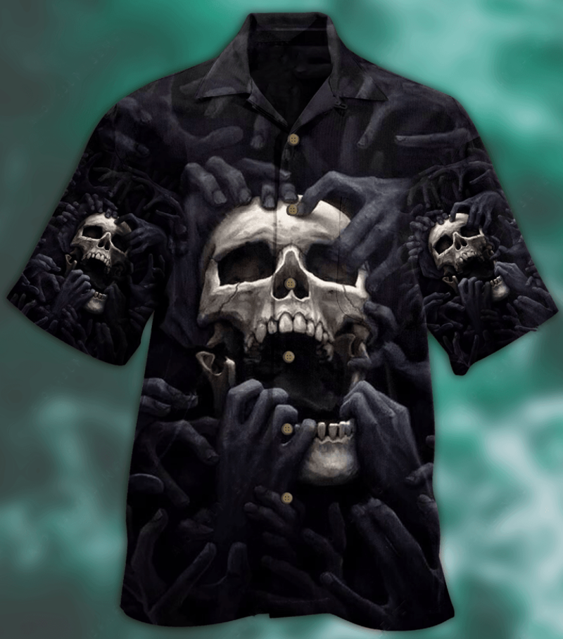 Skull Love Darkness Limited Edition Best Fathers Day Gifts Hawaiian Shirt Men 2 4334850