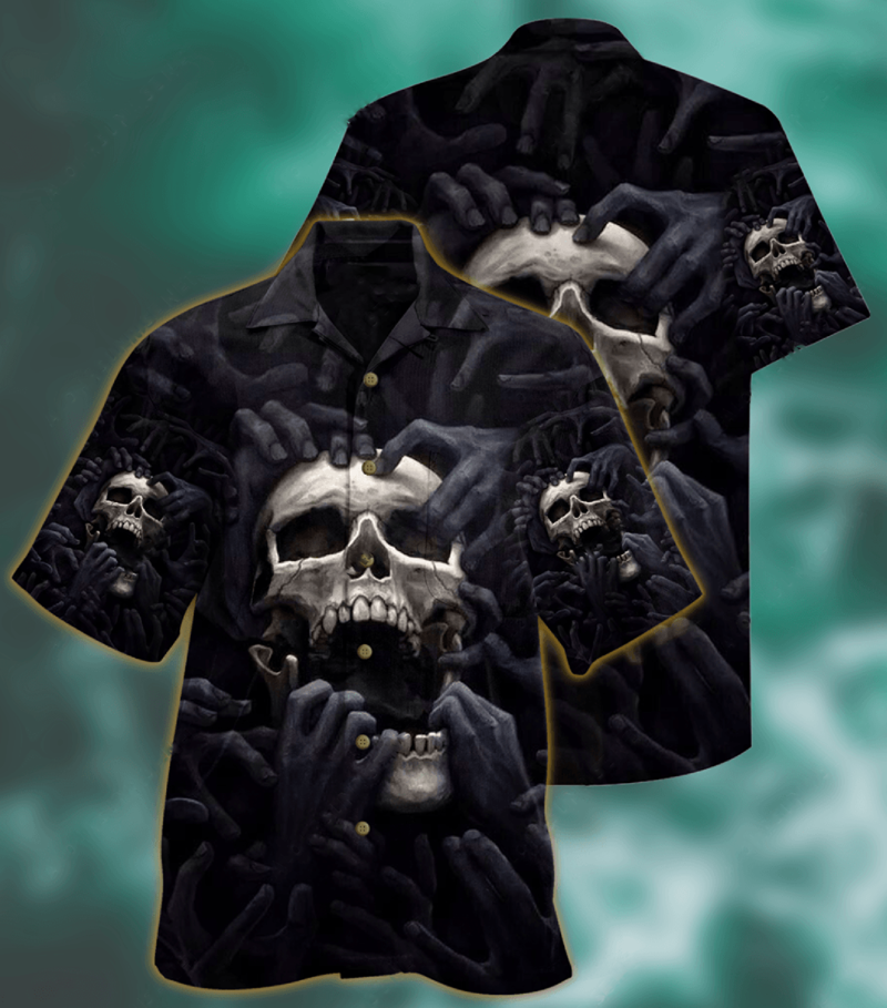 Skull Love Darkness Limited Edition Best Fathers Day Gifts Hawaiian Shirt Men 3 4579569